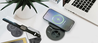 Klizni poklopac ​​s funkcijom bežičnog punjenja 